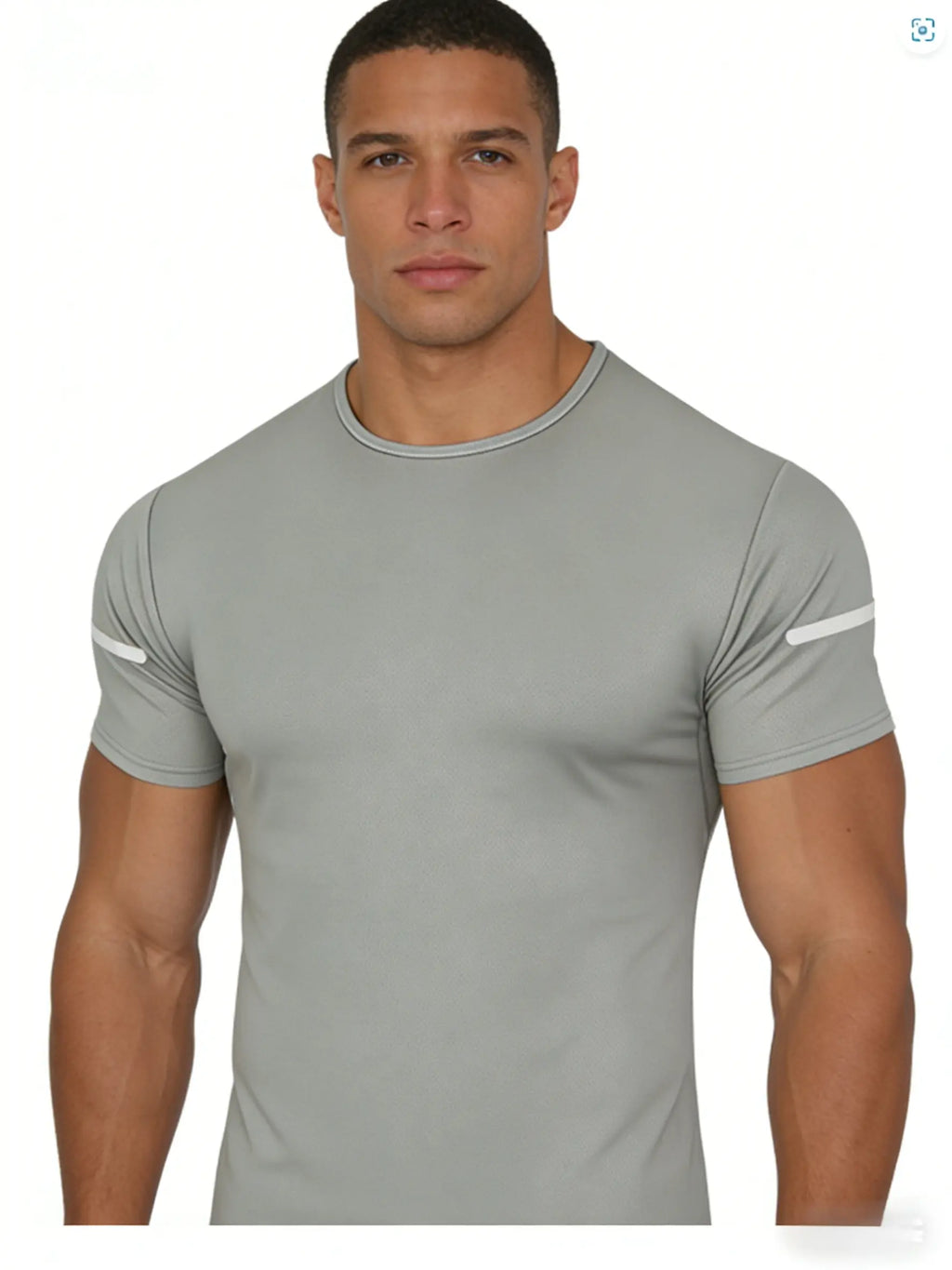 7PCS Men's Print Reflective Stripe  Sports T-Shirts, Quick Drying Breathable Round Neck T-shirt,Casual Tops for Workout Running, Gym Tees, Men's Sportswear for Summer  Running Shirts, Moisture-Wicking T-Shirts, Gym Workout Short Sleeve Shirts