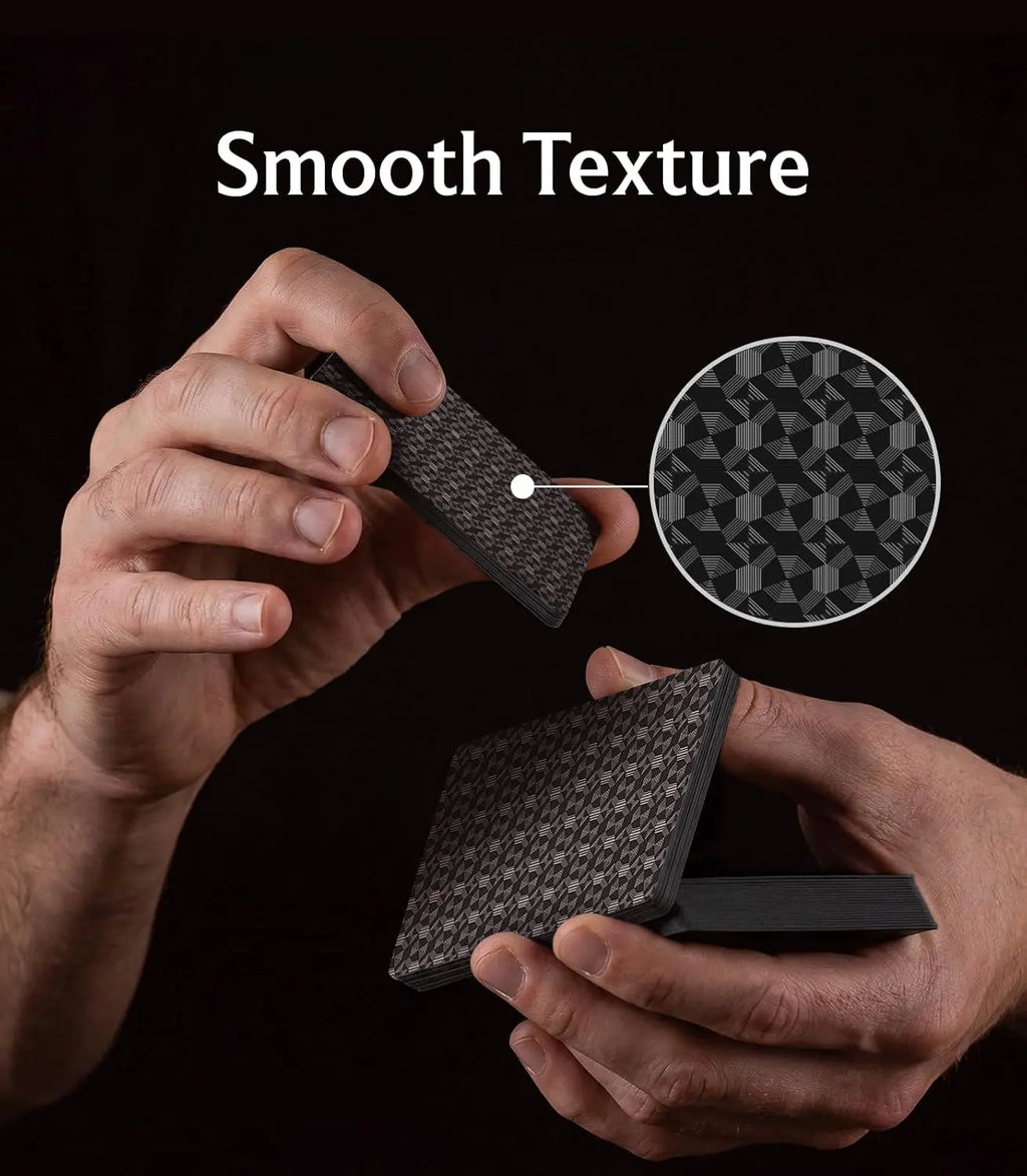 English: Waterproof Diamond Textured PET Playing Cards for Party & Magic