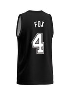 Men's Basketball Jersey Vintage Embroidered Casual Training T-Shirt, Sporty V-Neck Mesh Short Sleeve, All Seasons Loose Fit