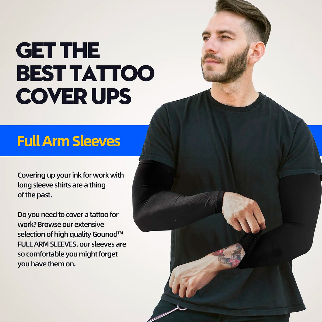 GOUNOD Sun Protection UV Arm Sleeves for Men Women Youth UPF 50+ Compression Cooling Football Sleeves FallFreshness Breast Cancer Awareness Month #Summervibes summerwins,summerwins,father'sdaygifts,campingessentials,campinggear