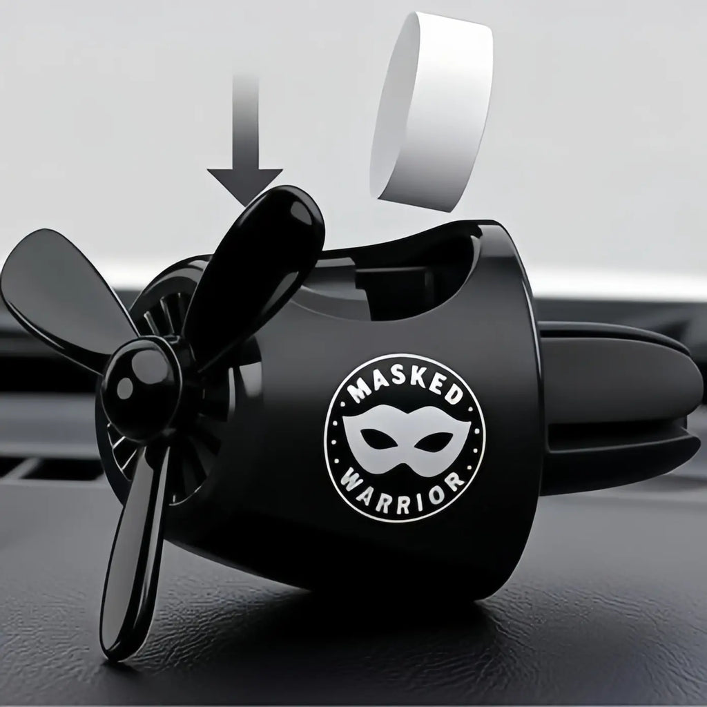 Compact Rotating Pilot Propeller Car Air Freshener
