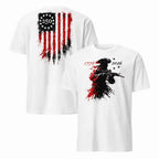 America 250th Anniversary T-Shirt 1776-2026, Men's Casual Patriotic Top with Revolutionary Soldier Graphic, Short Sleeve Soft Cotton Blend, Menswear, Shortsleeve
