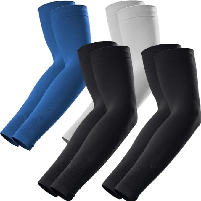 GOUNOD Sun Protection UV Arm Sleeves for Men Women Youth UPF 50+ Compression Cooling Football Sleeves FallFreshness Breast Cancer Awareness Month #Summervibes summerwins,summerwins,father'sdaygifts,campingessentials,campinggear