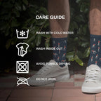 Golf Socks - Funny Angry Golfer Socks - Funny Golf Gift for Men - 1 Pair per Pack - Size 10-13 Socks, Fathersday Gift, Christmas Gifts