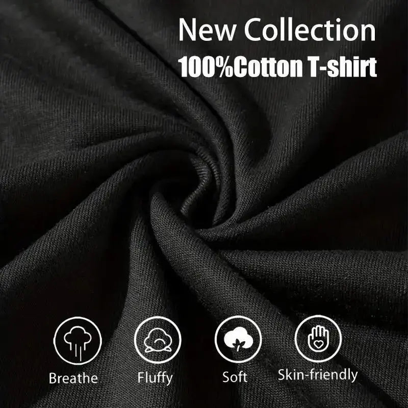 New York Subway Graffiti Print T-Shirt - Urban Street Art Tee, Short Sleeve Crew Neck, Breathable Regular Fit Casual Top for Everyday Wear & Outdoor Activities, Machine Washable