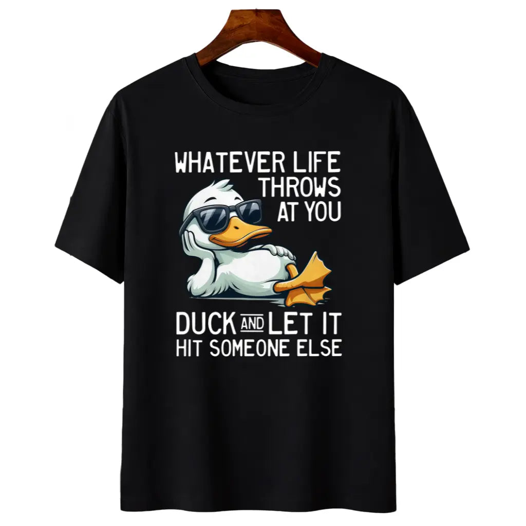 Birthday Gift Idea: Sarcastic Motivational Life Tee for Men and Women
