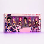6-Piece Figurine Set（bagged） – Anime Model Toy Decorations, perfect for home collections and office desk display. An excellent gift choice for Christmas and New Year. 3.94 in Display Toys
