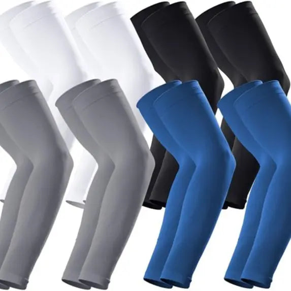 GOUNOD Sun Protection UV Arm Sleeves for Men Women Youth UPF 50+ Compression Cooling Football Sleeves FallFreshness Breast Cancer Awareness Month #Summervibes summerwins,summerwins,father'sdaygifts,campingessentials,campinggear