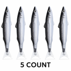 Fish shaped ballpoint pens - 5 count